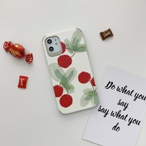 체리 유화 아이폰케이스