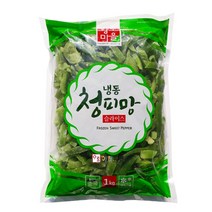 황보마을 냉동청피망슬라이스(중국산) 1kg, 1개