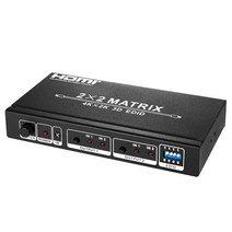 2x2 HDMI 매트릭스 스위치 영상 선택기 NEXT-2202HDM
