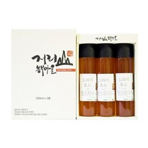 [지리산농부마을] 지리산 발효액 발효청 원액 3종 ( 돌배효소 / 돌배도라지효소 / 도라지효소 ), 500mlx3병, 도라지