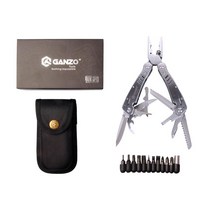 경량 철골 작업 Ganzo G300 시리즈 멀티 플라이어 26 한 손 도구 세트 스크루 휴대용 접이식 칼 스테인리스, 한개옵션0