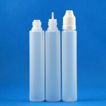 5Pcs 30ml 60ml LDPE 플라스틱 짜기 펜 Dropper 병 E 주스 Childproof 모자 긴 얇은 팁 승/퍼널 눈 액체 컨테이너, [01] 60ml, [01] Plastic, [03] 빨간