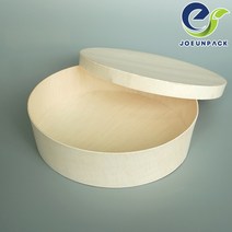 친환경 우드도시락 원형 SWS FLR-03B 바디 200개