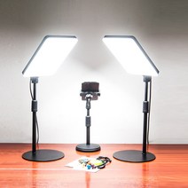촬영조명 스튜디오 유튜브 음식 뷰티 촬영용 조명 라이브커머스장비, [싱글 라이트] 대형 라이트 + 2m 스탠드