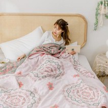 보헤미아 더블 침대 쿠션 장식 소파 얇은 이불 모피 쿠션 베개 순수 코튼 수면 쿠션 홈 인테리어 컴포트 Pouf, Trojan Green+200x230