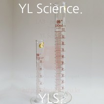 (YLS) 500ml 1000ml 국산 유리 메스실린더 (동성) Measuring Cylinder Graduated Cylinder, 1000ml 1ea