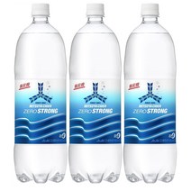 Asahi Mitsuya Zero Strong Spakling Water 일본 미츠야 제로 스트롱 스파클링 워터 강력한 탄산수 1.5L 8통