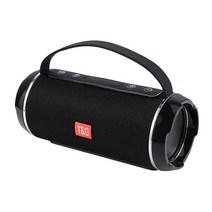휴대용 스피커2022 TG116C 40W TWS 옥외 방수 휴대용 고성능 Bluetooth 스피커 무선 소리 란 Subwoofer 음, 01 Black