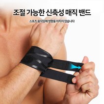 어바너 스포츠 헬스 농구 배구 탁구 테니스 배드민턴 골프 임산부 얇은 손목 아대 보호대, 이벤트) 블랙 2개 (1개 + 50%할인)