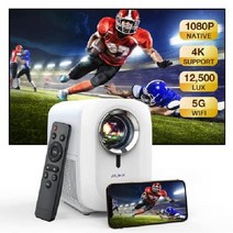 와이파이 프로젝터 MUDIX 영화 미니 원격 제어 HD USB 노트북 DVD iOS, 5G 와이파이