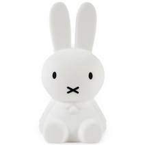 네덜란드 미스터 마리아 미피 토끼 밤 빛 실리콘 크리 에이 티브 테이블 램프 새해 선물 분위기 조명, 하얀색, 전원 스위치 버튼