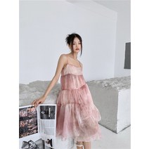 여름 캉캉 원피스 오버핏 루즈핏 미니 인박카155