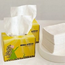 베베솜 순면 콧물티슈 비건 무표백 비염 손입 건티슈 200매, 1개