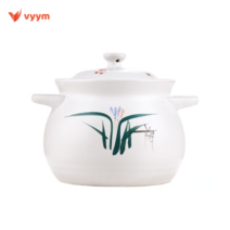 VYYM 뚝배기 찌개 도자기 냄비 가정용, 3.5L 3-5인