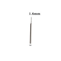 드릴 비트 2.35mm 생크 조각 커터 로터리 도구 엔드밀 목공 라우터 우드 밀링 쥬얼리 1 개, 06 1.6