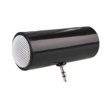 최신 스테레오 스피커 MP3 플레이어 앰프 아이폰에 대 한 스마트 휴대 전화에 아이팟 3.5mm 커넥터와, 검은색