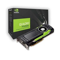 PNY 엔비디아 Quadro P6000 그래픽 카드 24GB GDDR5 PCIe 3.0 x16 DVI 4 x DisplayPort