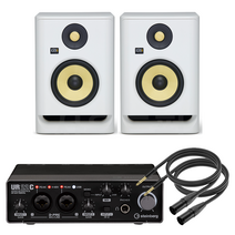 스테인버그 UR22C x KRK RP5 G4 화이트 스피커 패키지