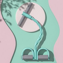 버터플라이운동기구 필라테스용품 로잉밴드 심플 파스텔 허벅지안쪽살빼기운동, Green+Gray