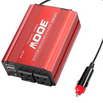 451467 SJHPRMXF 연속 300W 차량용 파워 인버터 컨버터 12V110V dcAC 2개의 USB AC 소켓300W