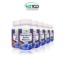 뉴질랜드 엔지100 뉴로제놀 시니어 메모리 90정 6통