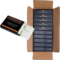 Expedition Solid Fuel - 40 XL Hexamine 1300-Degree Tablets in 10 Retail Packages - Rugged Submersib, 1