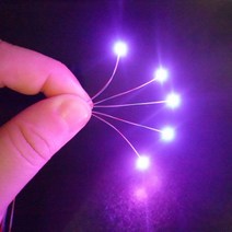 사전 유선 #0402 Smd Led 모델 30cm 연결 와이어 취미 모델 키트 건담 조명 배터리 박스 1 개 포함 5 279431, 0402Purple