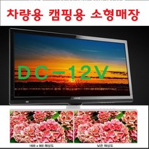 XAVVIO 12V 캠핑 카라반 차량용 소형매장 차량용TV LED HDTV 모니터 벽걸이, TV+안테나+브라켓