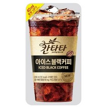 MU 칸타타 아이스 블랙커피 230mlX10팩X3박스 편의점 커피 액상 캔 대용량 아메리카노 추천