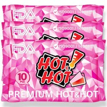 프리미엄 핫앤핫 붙이는 핫팩(PINK) 30매 FDA인증 ISO환경인증 파스형 국내 직접 제조로 늘~ 최신품만 출고, 프리미엄 핫앤핫 붙이는 핫팩(PI