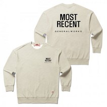 GENERAL WORKS GF-M-838 안감기모600g 기모맨투맨_(4color) Lined Raised Sweatshirt_GF-M-838_4color