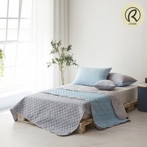 리치앤홈 1+1 이지퀼팅 고주파 스프레드, 01. 블루