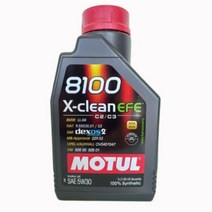 MOTUL 8100 X-clean EFE C2/C3 5W30 1L 합성엔진오일 모튤 엑스클린 EFE C2/C3 5W30 1L, 1000ml, 1개