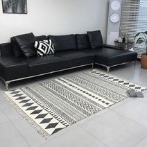 인도산 에스닉 코튼 거실 면러그 140x210cm