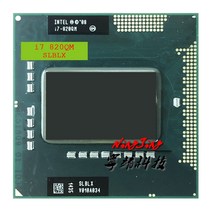 노트북 프로세서 인텔 코어 i7 820qm i7 820qm slblx 1 7GHz 쿼드 코어 8스레드 CPU 프로세서 8w 45w 소켓 g1rpga988a, 없음