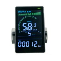 FOCAN 전기 스쿠터 속도계 대형 스크린 LCD 디스플레이 계기 FENG CHANG 24V 36V 48V 60V M5 M6C M6T, 7.FCM6C SM