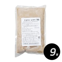 대상 돈골육수 농축액 1kg(냉동), 9개