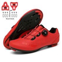 산악 자전거 로드 트렉남성 사이클링 신발 Mtb 레이싱 자전거 자동 잠금 속도 스니커즈 여성 Spd 클리트, 04 Road-red-SP_04 40