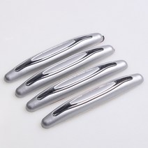 고무몰딩 자동차 문콕 차량 유리 사이드 풍절음 도어 프로텍터 가드 스크래치 보호기 고무 범퍼 자동 가장자리 장식 4 개, 1.은