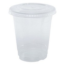 원타임팩 테이크아웃 아이스컵 410 ml + 평형뚜껑 세트, 50개입, 1세트, 410ml