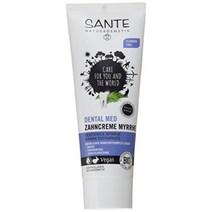 sante naturkosmetik 천연 화장품 치과 의료 치약 몰약 불화 나트륨 없음 amp 멘톨비건 유기농 추출물 75ml
