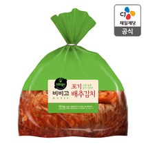 [국내산 100% 대용량] 비비고 포기배추 김치 10kg