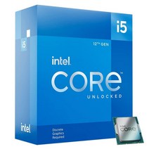 Intel 코어 i5-12600KF 데스크탑 프로세서 10 (6P+4E) 코어 최대 4.9GHz 언락 LGA1700 600 시리즈 칩셋 125W