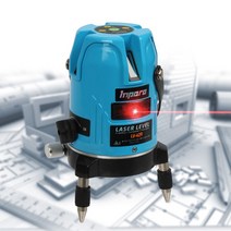 레이저 레벨기 레드 레이져 수평계 레벨측량, 건전지AA, 1개