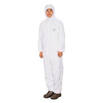 듀폰 베리어맨 타이벡400 원피스 보호복 분진복 백색