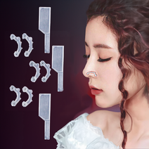 NAHOT 투명 실리콘 코뽕 3종 세트, 1개