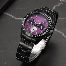 ST7507M-BPB 사파이어 글래스 5기압 방수 다이아몬드 워치 남성 메탈시계 팔찌증정