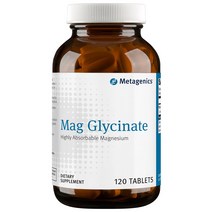 Metagenics Mag Glycinate 메타제닉스 마그네슘 120정, 1개