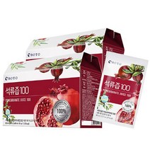 보뚜슈퍼푸드 석류즙 100 80ml 30포 2개
