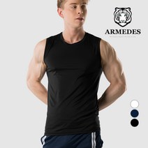 아르메데스 남성용 기능성 데일리 민소매 티셔츠 AR-123